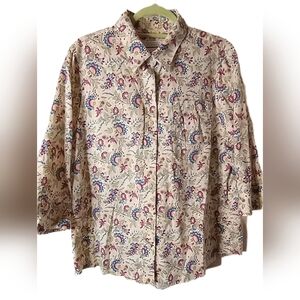 Floral Cream Shirt